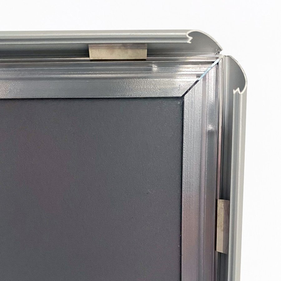 Klapprahmen mit 20mm Aluminiumprofil, silber - A2