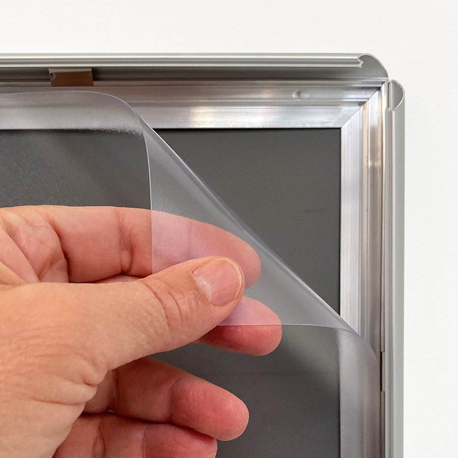 Klapprahmen mit 17mm Aluminiumprofil, Silber - A5