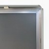 Klapprahmen mit 17mm Aluminiumprofil, silber - 50 x 70 cm #5