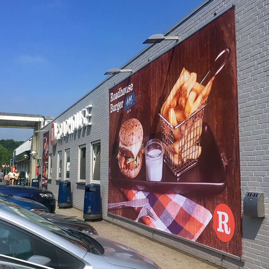 Outdoor-Bannerprofil - 300 cm