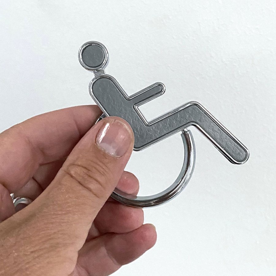 Symbolt&uuml;rfigur - Handicap/Behinderung