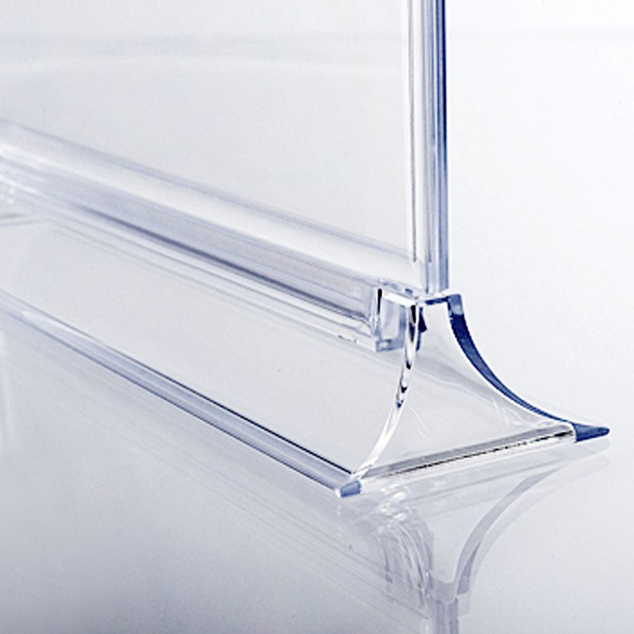 Vertikaler Men&uuml;kartenhalter Acryl - A6 - 10,5 x 14,8 cm