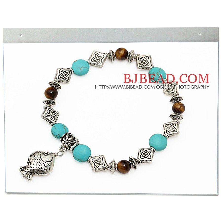 Posterleiste aus Acryl mit L&ouml;chern, horizontal, A3