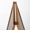 Wooden Kreidetafel Kundenstopper aus Holz mit metalltafel, 59 x 119 cm #3