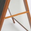 A-Board Wood look kundenstopper mit dekorativem Top - Holzoptik #5
