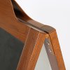 A-Board Wood look kundenstopper mit dekorativem Top - Holzoptik #3