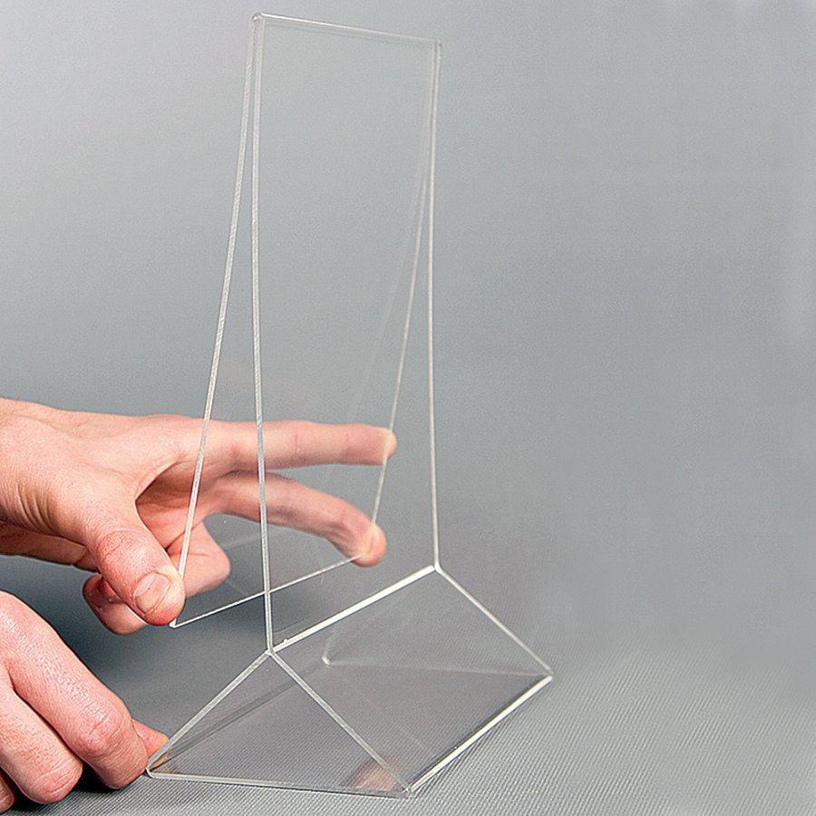 Delta-Men&uuml;kartenhalter vertikal - A4 - 21 x 29,7 cm