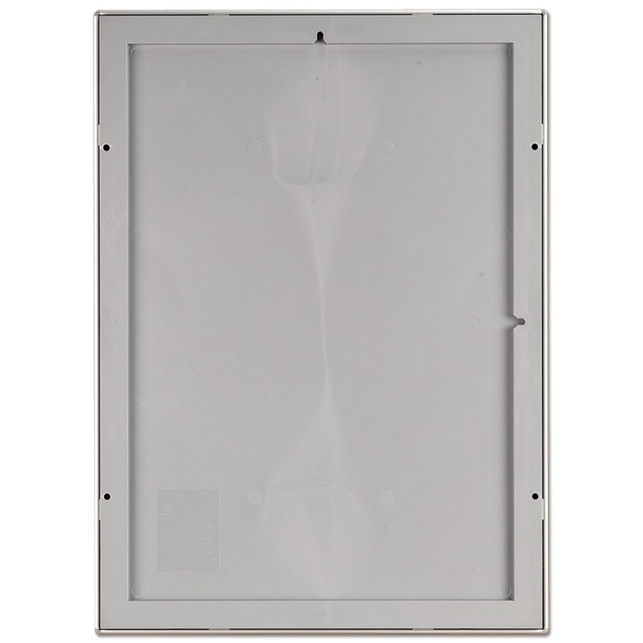 Opti Klapprahmen mit 14mm Aluminiumprofil, Silber - A4