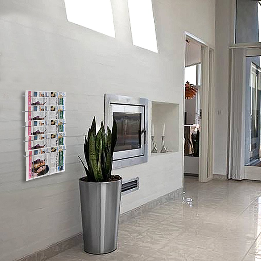 Wire Stand Prospektst&auml;nder f&uuml;r u.a. Zeitungen und Zeitschriften - Tabloid - 28,5 x 40 cm