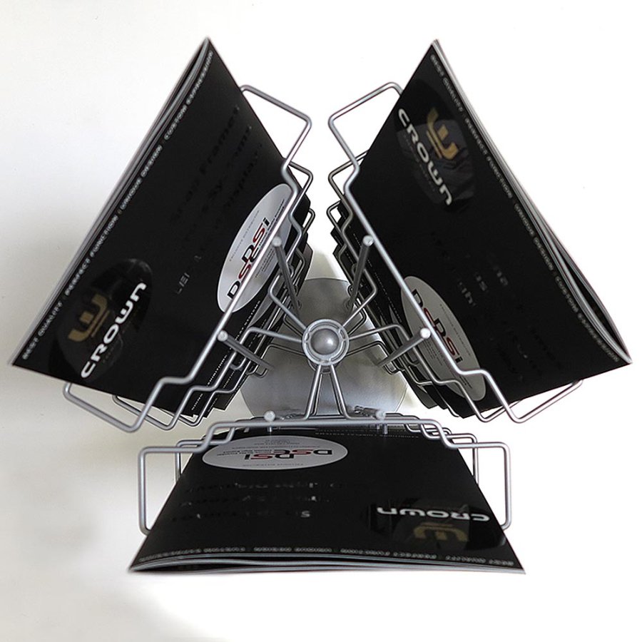 Prospektst&auml;nder Spin Table - 9xA4 - 21x29,7 cm