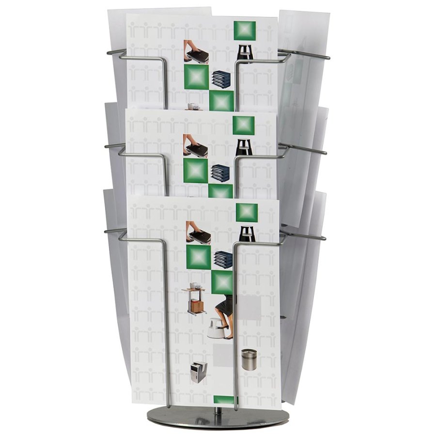 Prospektst&auml;nder Spin Table - 9xA4 - 21x29,7 cm