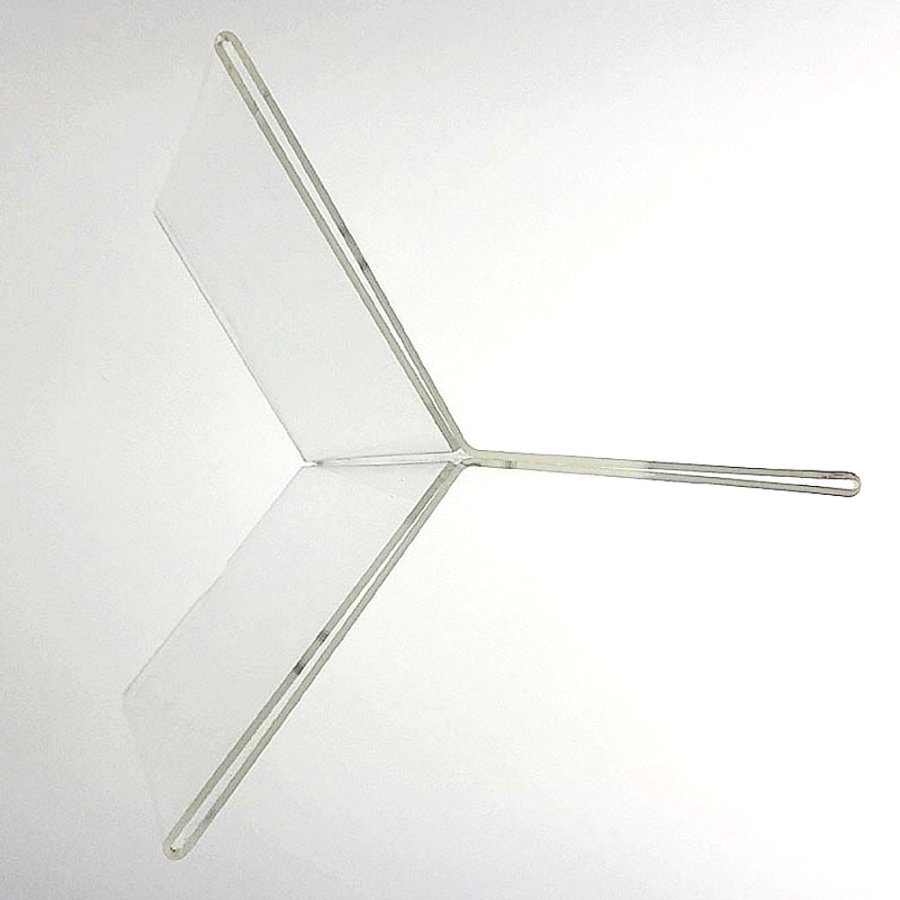 Kreuzmen&uuml;kartenhalter vertikal, x3 - 6 x M65