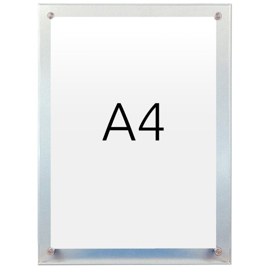 Men&uuml;kartenhalter mit F&uuml;&szlig;en - A4 - 21 x 29,7 cm