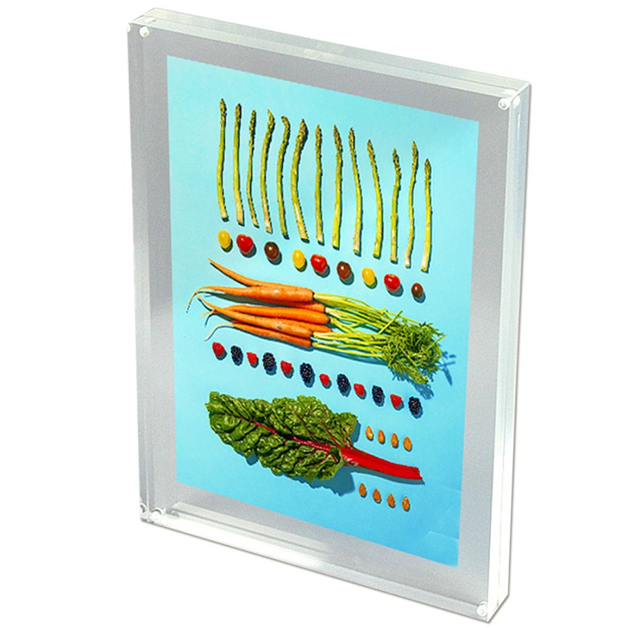 Block-Visitenkartenhalter f&uuml;r eine Visitenkarte - 11 x 7,4 cm