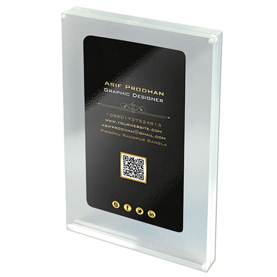 Block-Men&uuml;kartenhalter - A7 - 7,4 x 10,5 cm