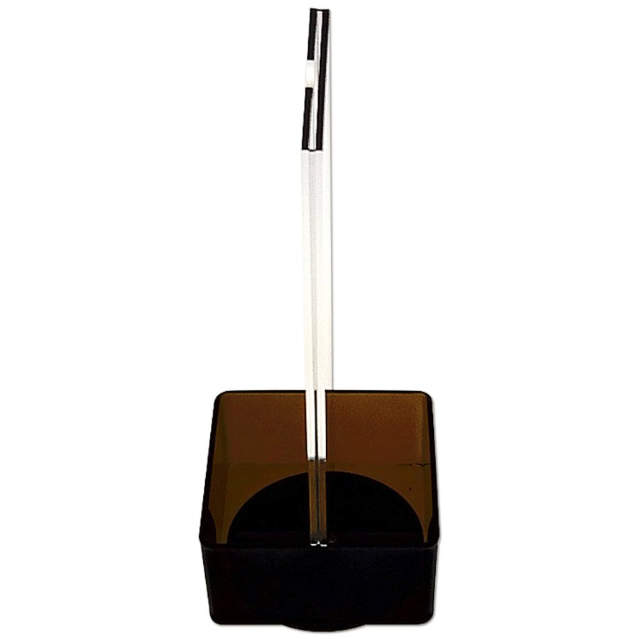 Salt & Pepper Men&uuml;kartenhalter vertikal - 2xM65 Flyer - 9,9x21 cm - schwarz