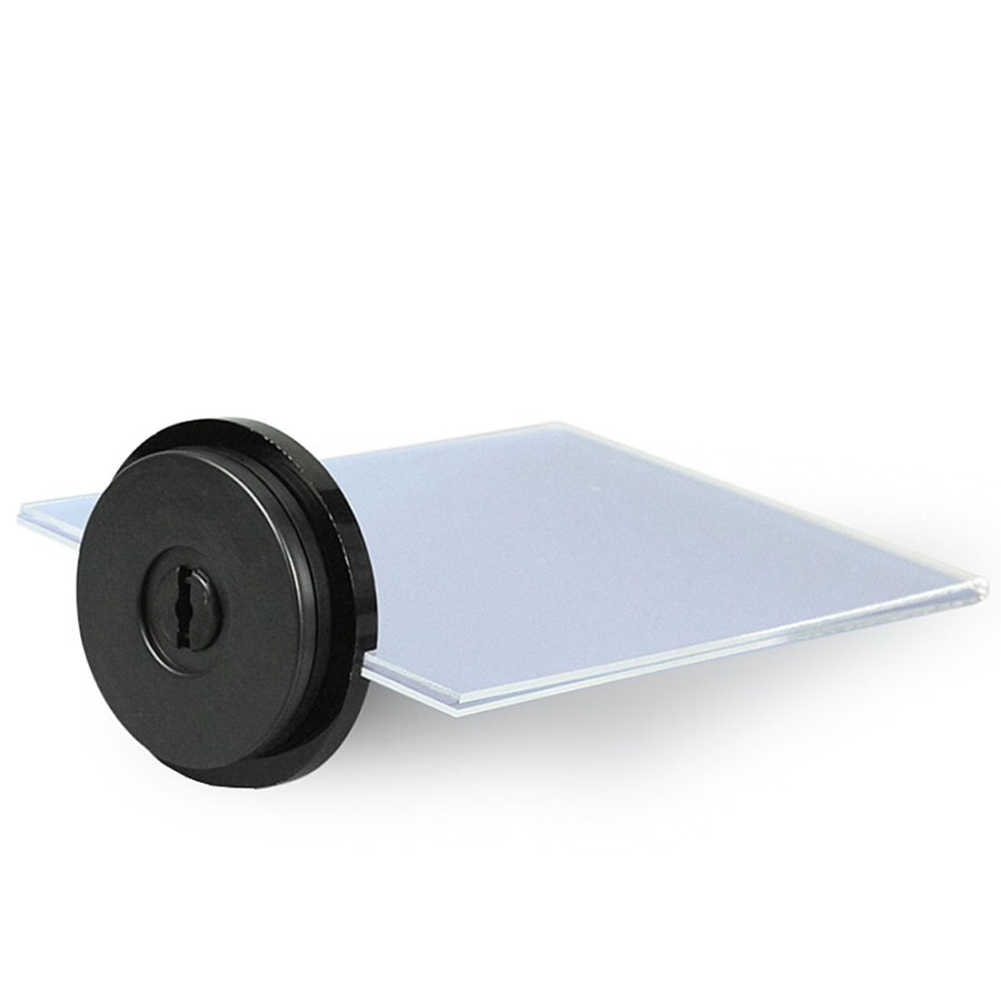 Turn Men&uuml;kartenhalter vertikal - A5 - 14,8 x 21 cm - schwarz