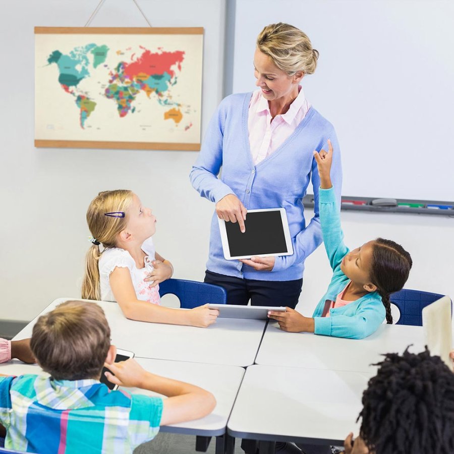 Wood Posterleiste H&auml;nger aus Holz, Magnetisch - 40 cm Satz