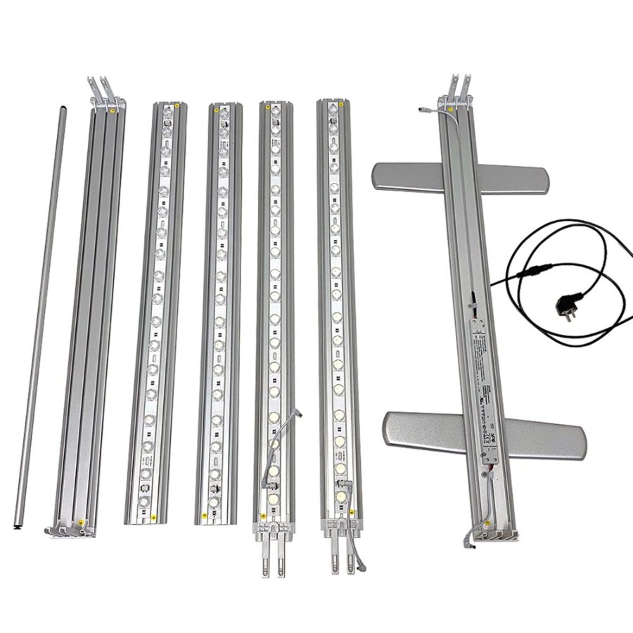 LED-TEX Leuchtkastenst&auml;nder doppelseitig, 100 x 200 cm