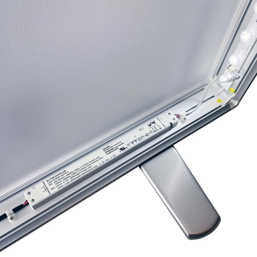 LED-TEX Leuchtkastenst&auml;nder doppelseitig, 100x250cm