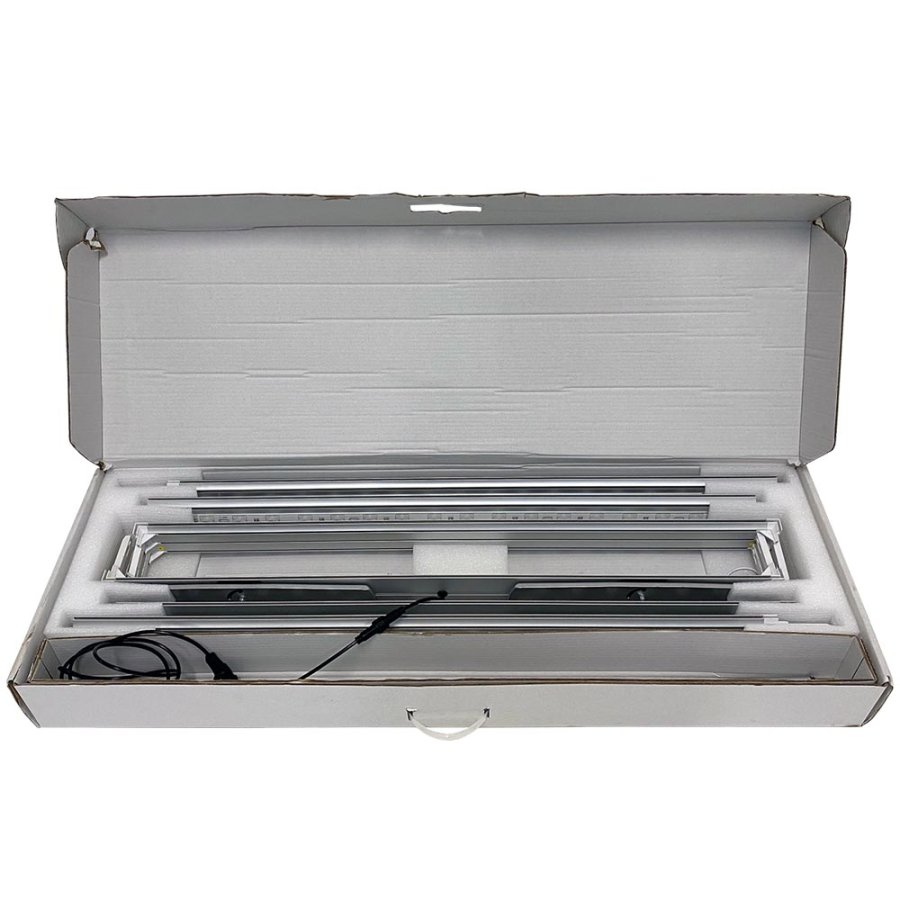 LED-TEX Leuchtkastenst&auml;nder doppelseitig, 100x250cm