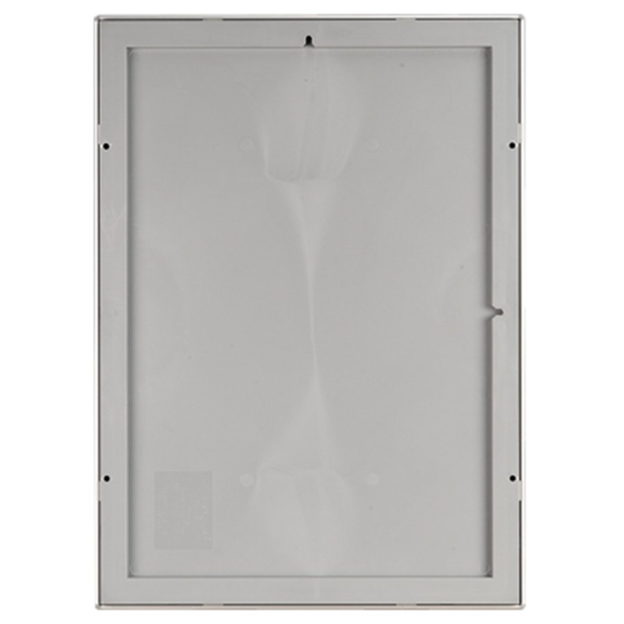 Opti Klapprahmen mit 25mm Aluminiumprofil, Silber - A2