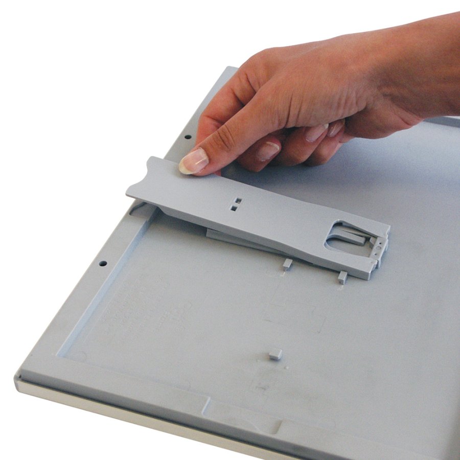 Foto-Klapprahmen mit 14mm Aluminiumprofil, silber - A6