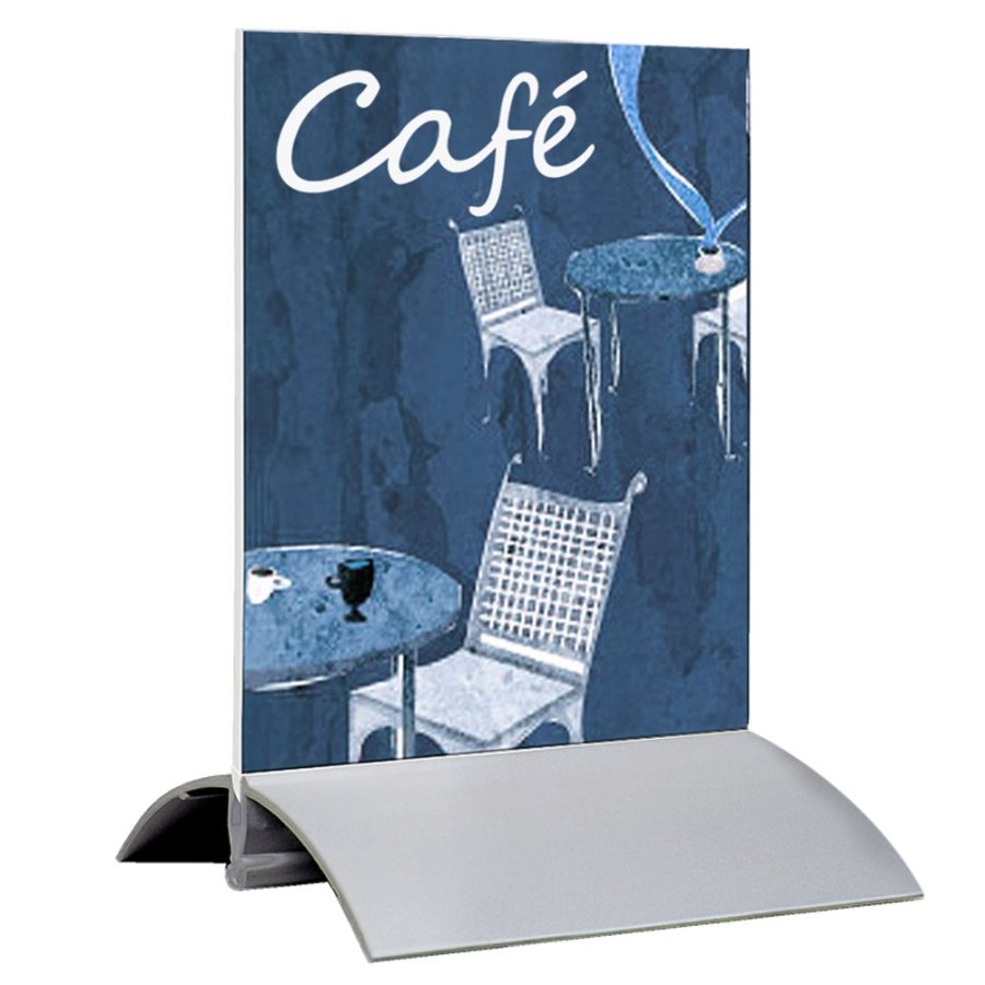 Swing Wing Men&uuml;kartenhalter vertikal - A7 - 7,4 x 10,5 cm