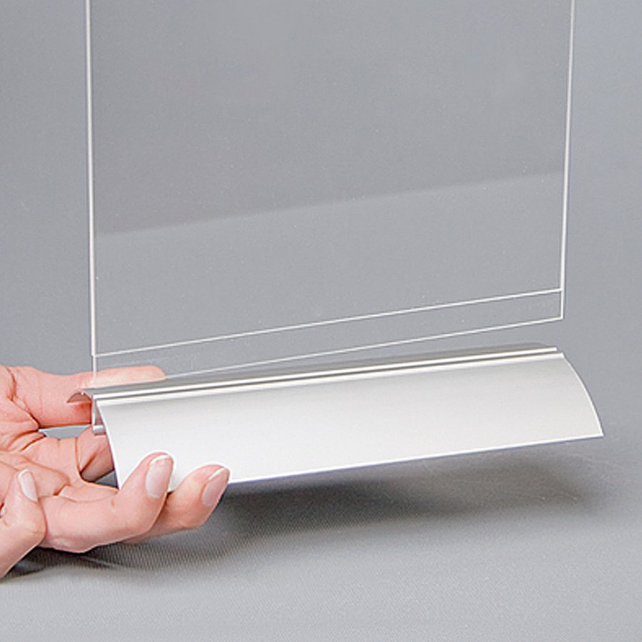 Swing Wing Men&uuml;kartenhalter horizontal - A6 - 10,5 x 14,8 cm