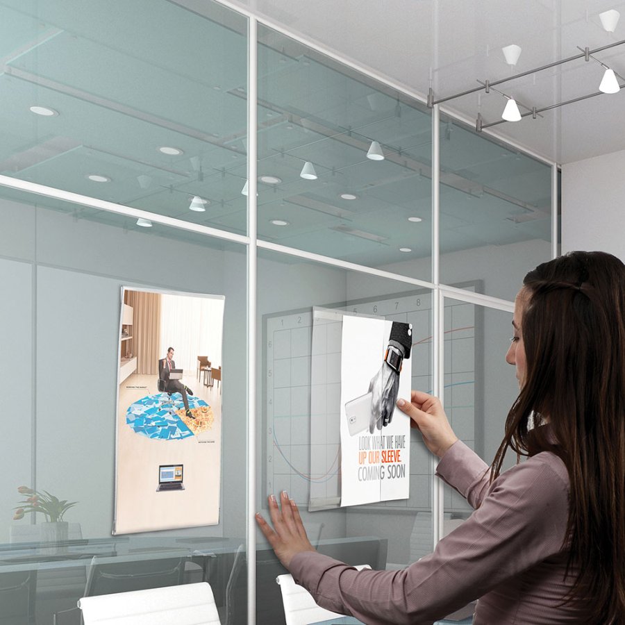 Window D-Plakattasche doppelseitig vertikal - A2