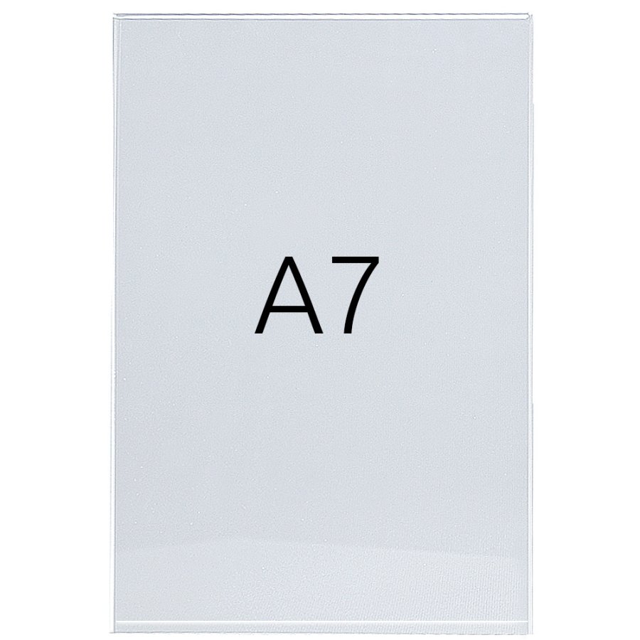 Swing Wing Acrylhalter, vertikal, A7