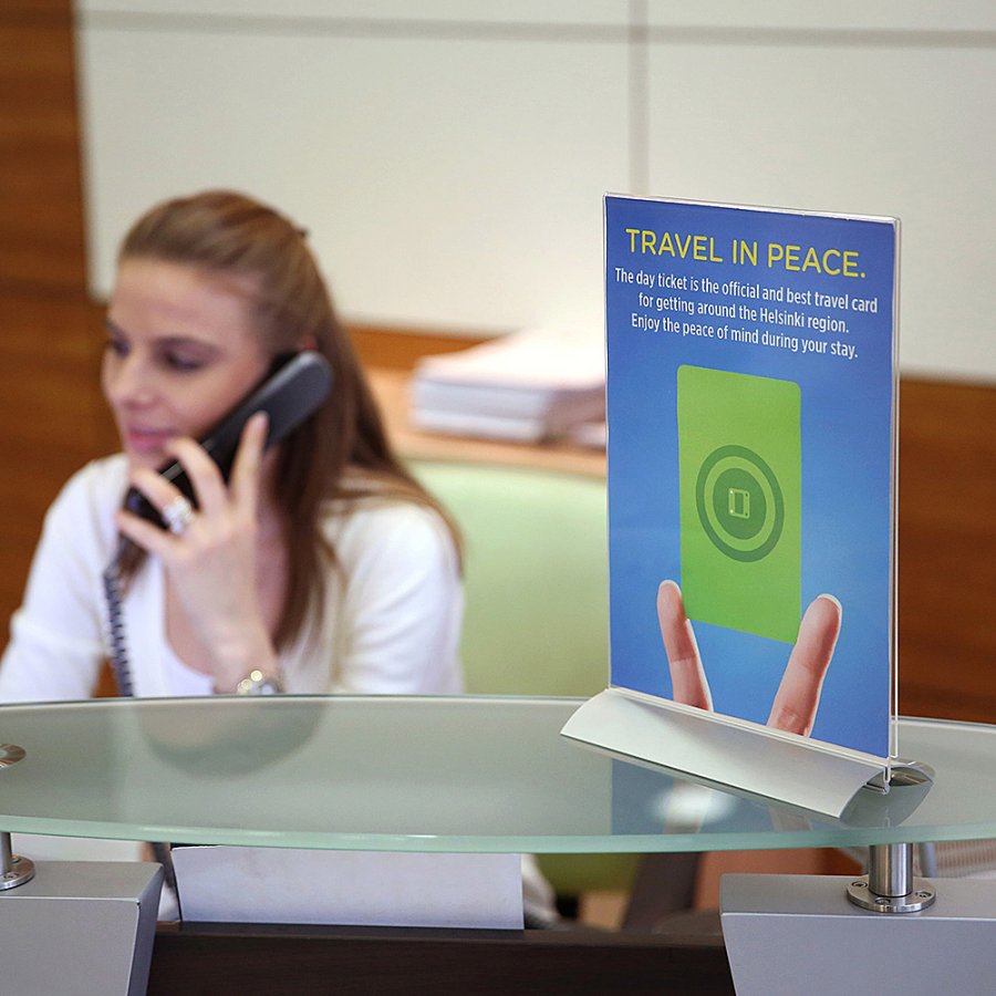 Swing Wing Acrylhalter, vertikal, A5