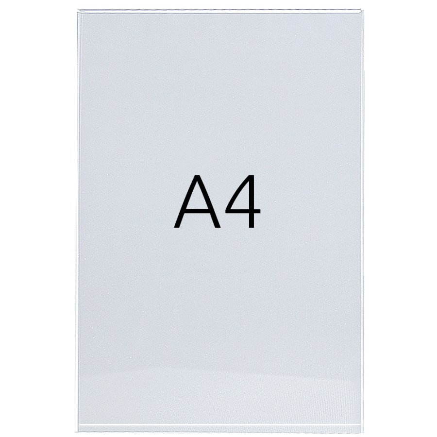 Swing Wing Acrylhalter, vertikal, A4