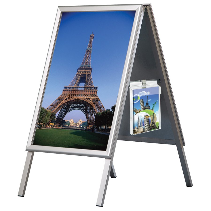 Beschl&auml;ge f&uuml;r Prospekt- und Visitenkartenhalter aus Acryl f&uuml;r den Au&szlig;enbereich