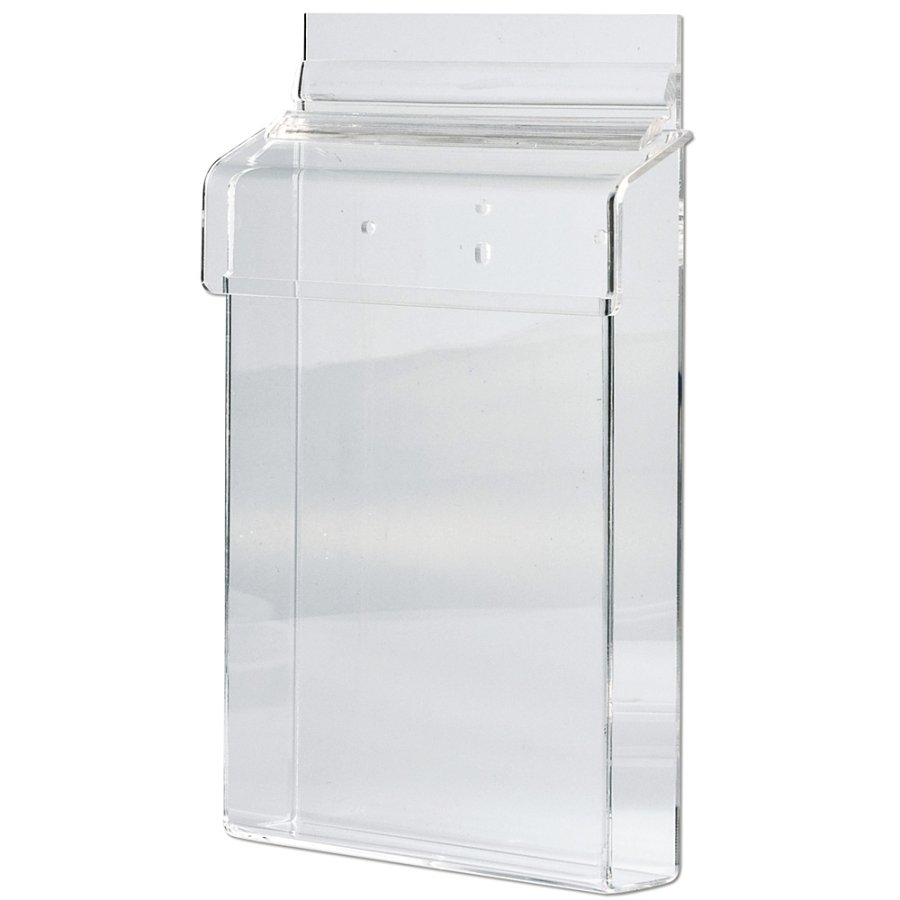 Outdoor-Prospekthalter box aus Acryl, vertikal, A5