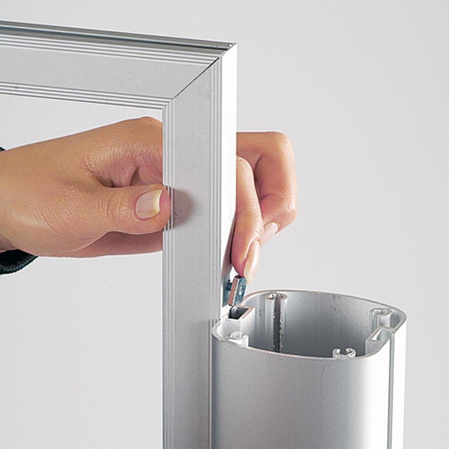 Multi Stand Prospekthalter 14 - doppelseitig mit 8xA3-Einschub, horizontal