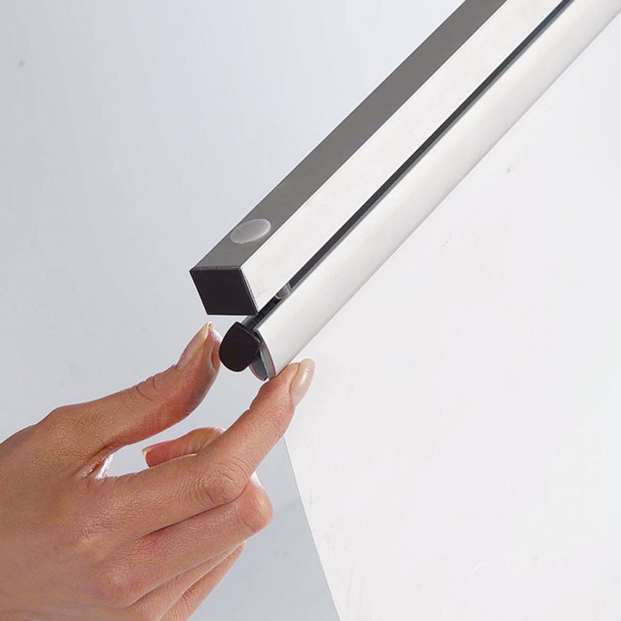 Bannerdisplay, MultiStand, einseitig, 4 A4-Regale, Banner, 50 cm