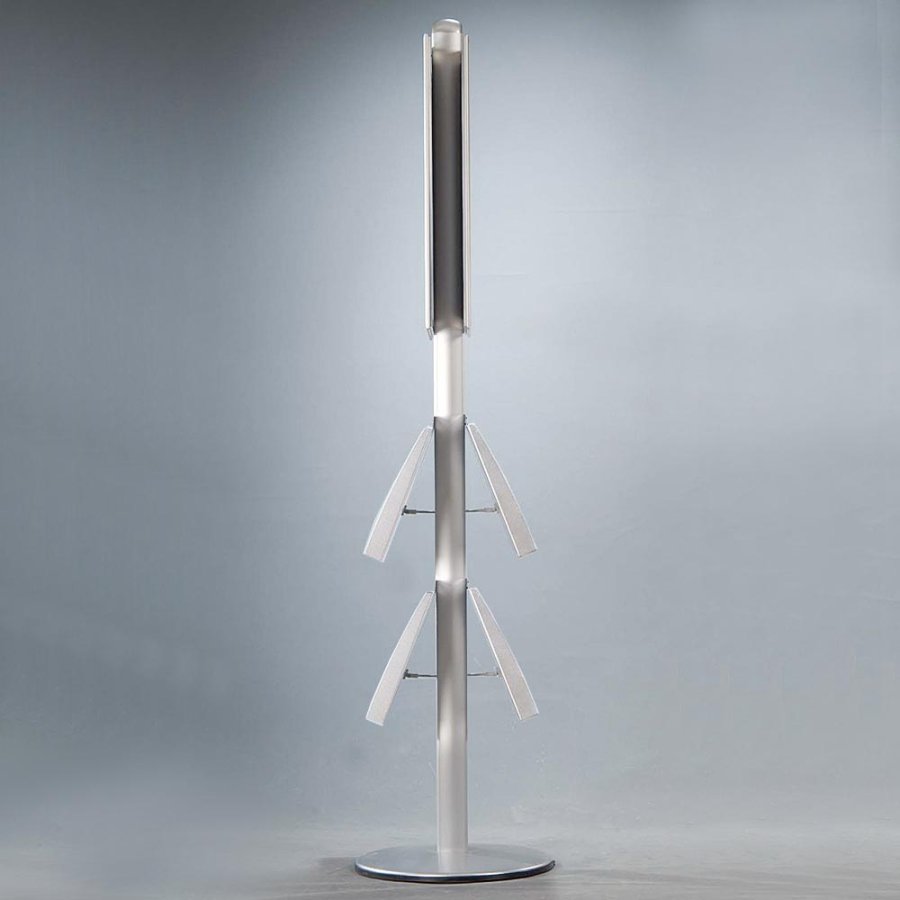 Infost&auml;nder, MultiStand, doppeltseitig, 4 Acrylregale, 2 Klapprahmen, B1 - 70 x 100 cm