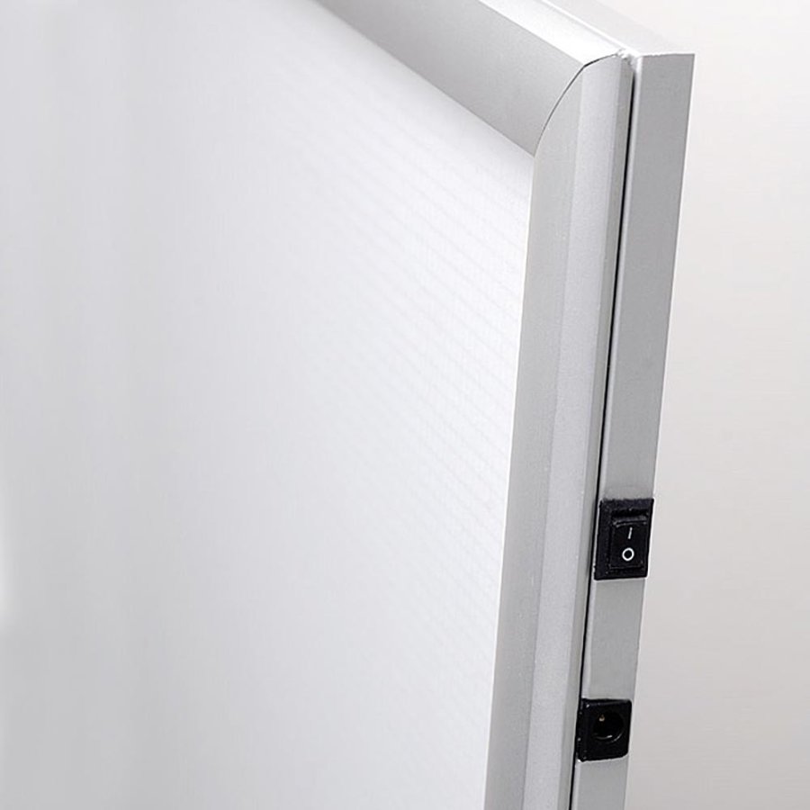 LED-Leuchtrahmen einseitig - 70 x 100 cm