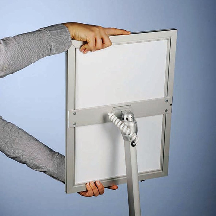 LED-Men&uuml;-Infostander - A4