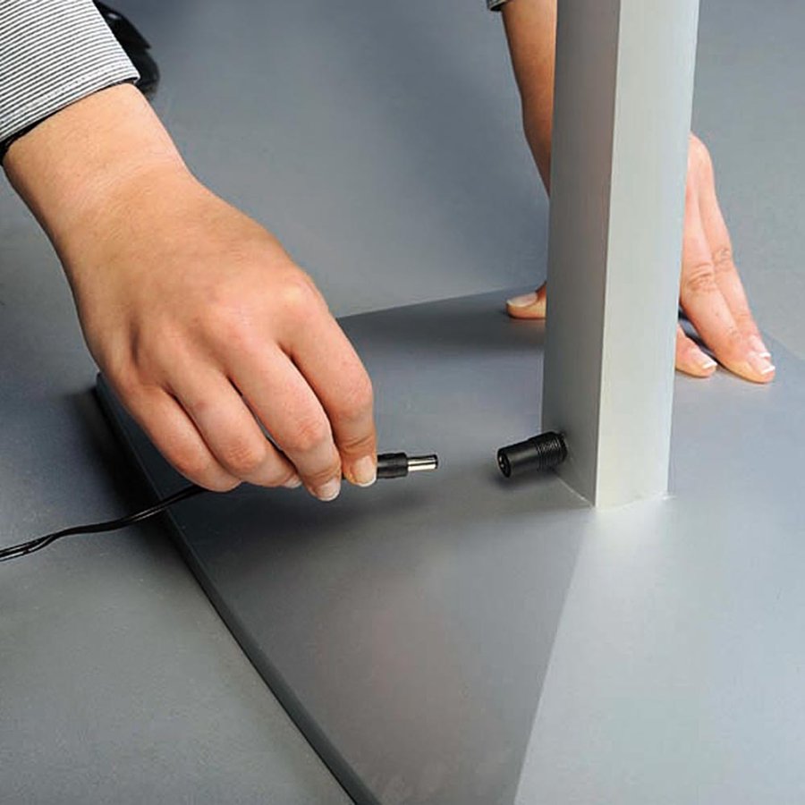 LED-Men&uuml;-Infostander - A4