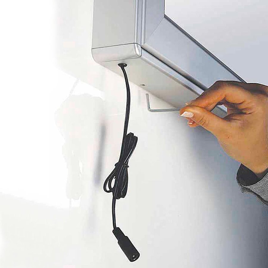 LED-Men&uuml;-Aush&auml;ngeschrank - 6xA4