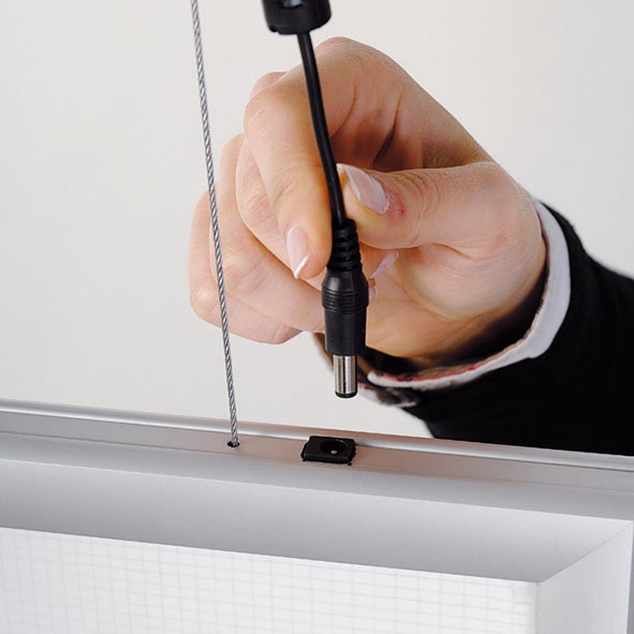 LED-Leuchtrahmen doppelseitig - A2 horizontal