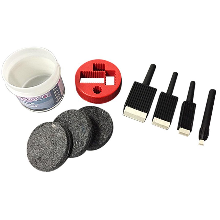 Tokyo Aqua - 4 Filzpinsel ohne Tinte - Gr&uuml;n