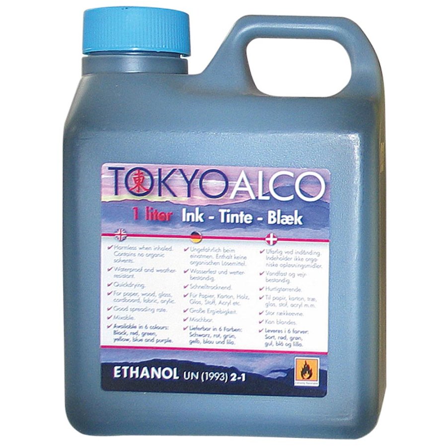 Tokyo Alco Schildertinte - 1L Blau