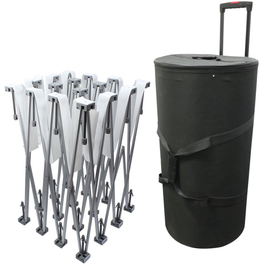 Ausstellungswand Pop-up Wall Textile, 5 Abschnitte