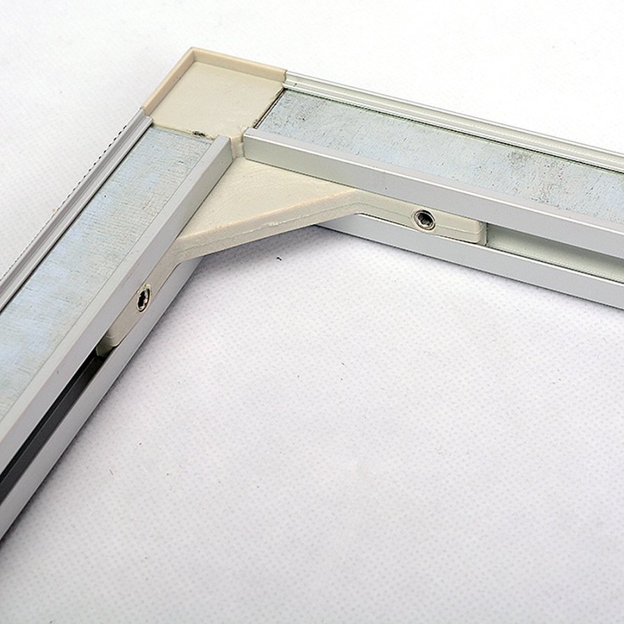 Magnetic Standup Aufsteller 40x160cm. silber