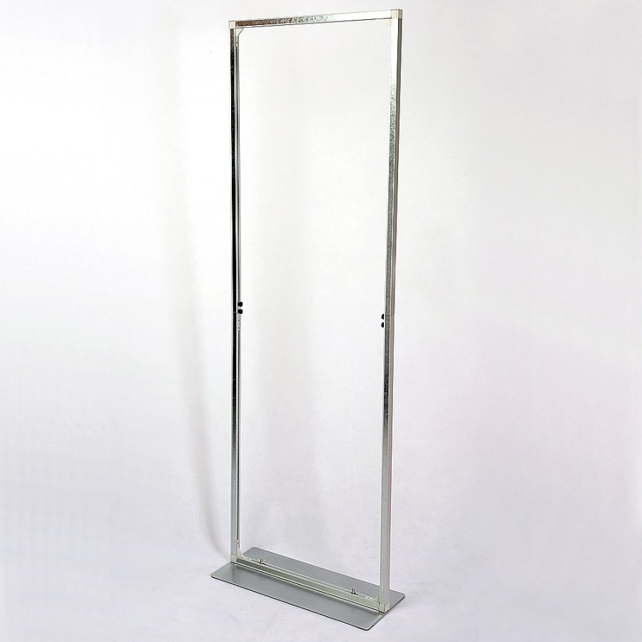 Magnetic Standup Aufsteller  80x200cm. Silber