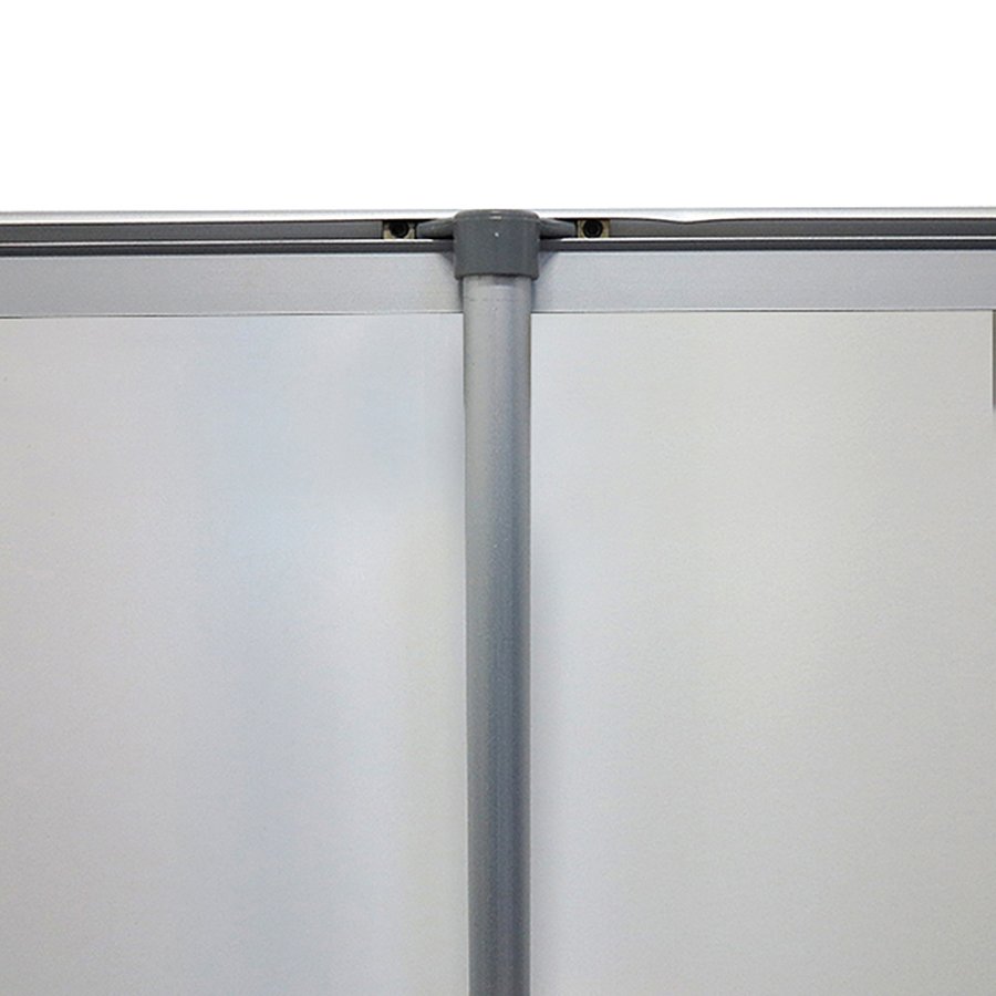 Classic Roll-up, einseitig, 80 x 200 cm - Silber