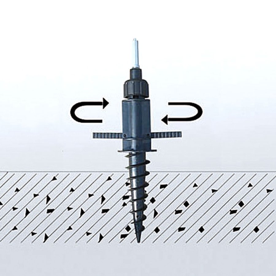 Schraubfahnenfu&szlig;, Schraubfu&szlig; f&uuml;r Beachflags